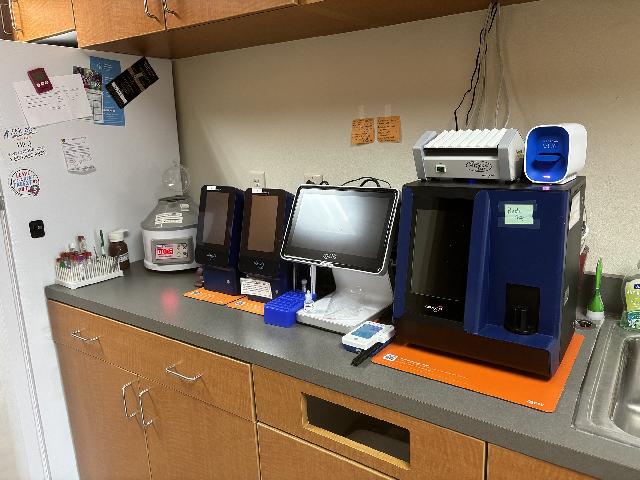 Lab area